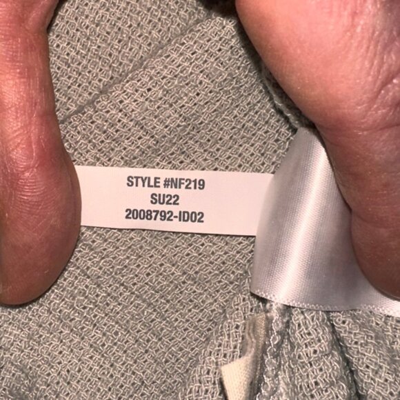 Madewell Light Tan Button-Up Crop Top - Picture 6 of 7